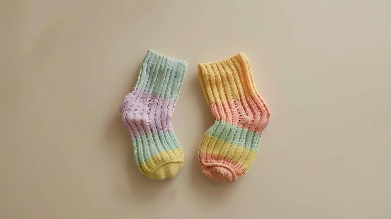 Cozy Pastel Newborn Baby Socks in Hygge Style – free infant accessories image from Dotvec