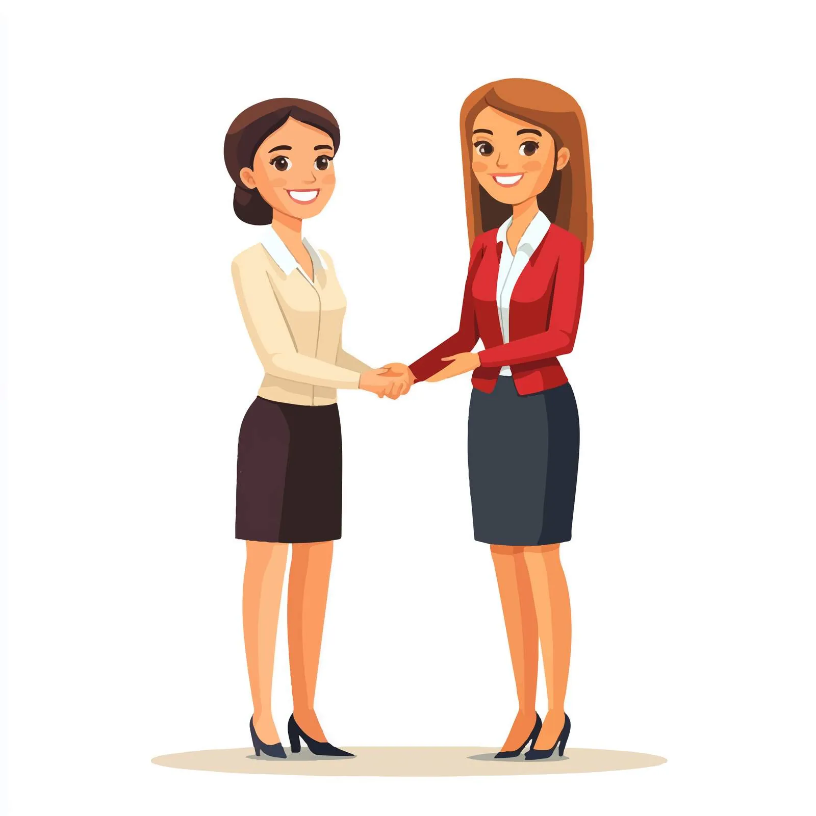 Professional Women Smiling in Business Attire — free download from Dotvec
