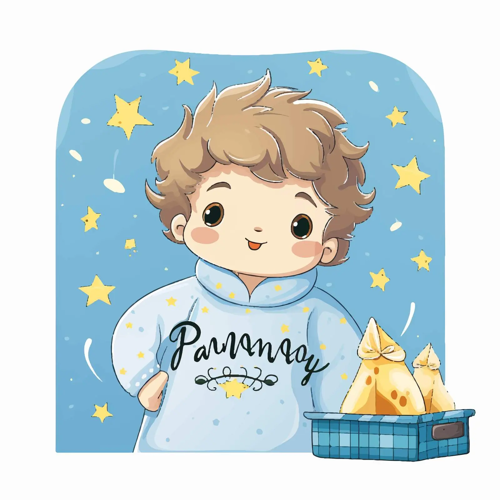 Pajama Sleepover Party Invitation Card Design — free download from Dotvec