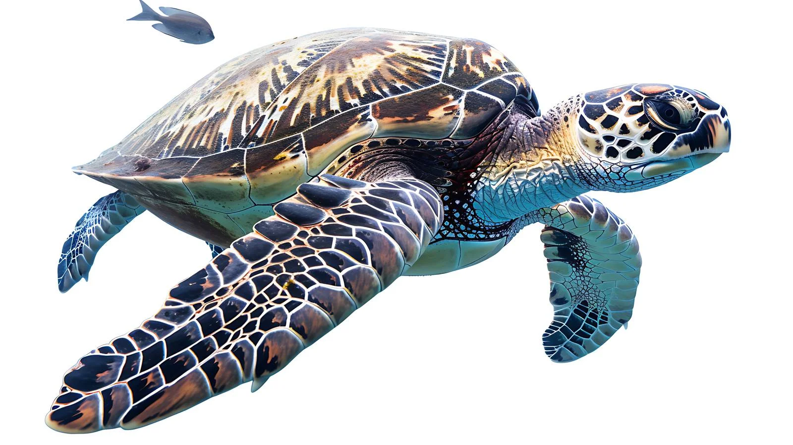 Palau Diver & Turtle Underwater Encounter — free download from Dotvec