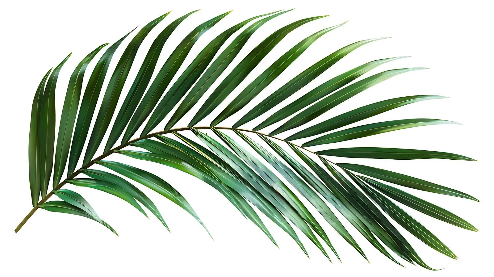 Tropical Palm Tree Leaf in Summer — free download from Dotvec