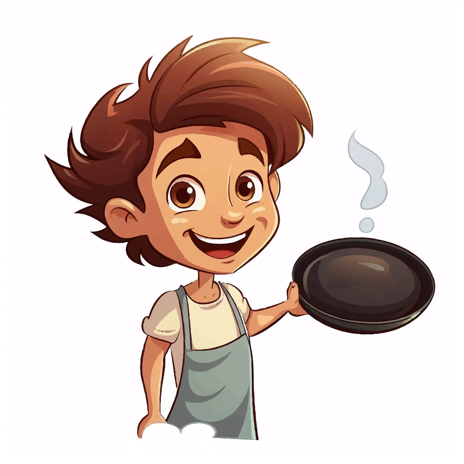Cartoon Pan Vector Illustration Isolated — free download from Dotvec