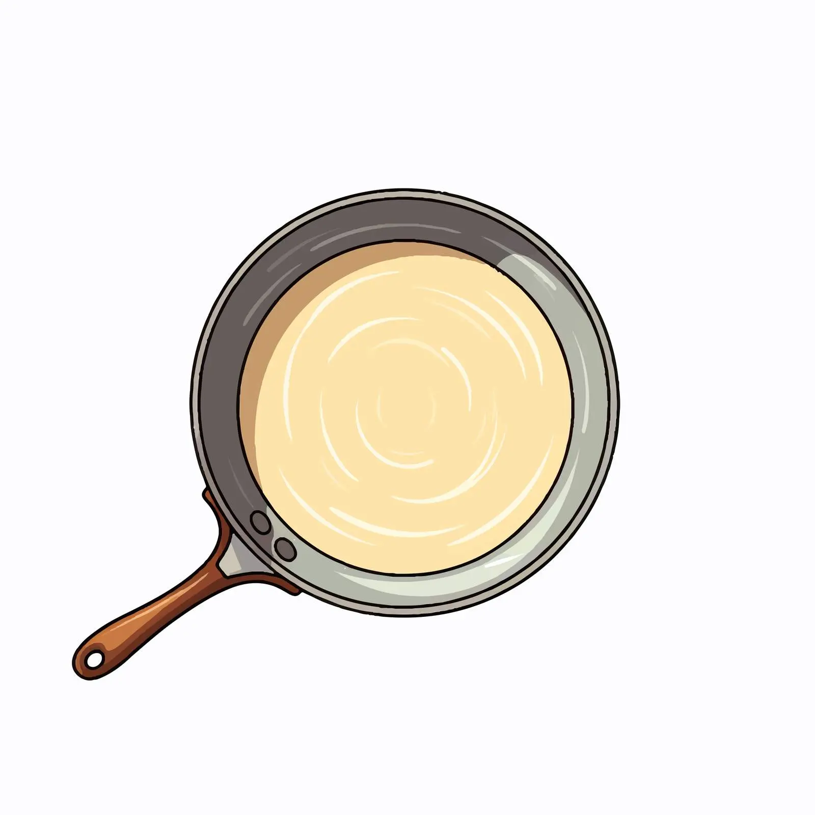 Pan Vector Illustration on White Background — free download from Dotvec