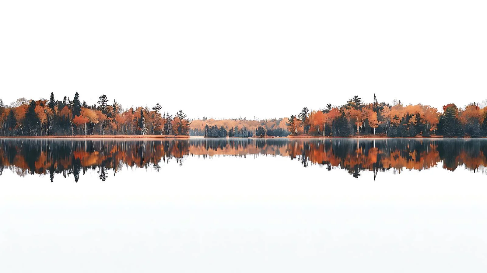 Tranquil Northern Minnesota Lake Panorama — free download from Dotvec
