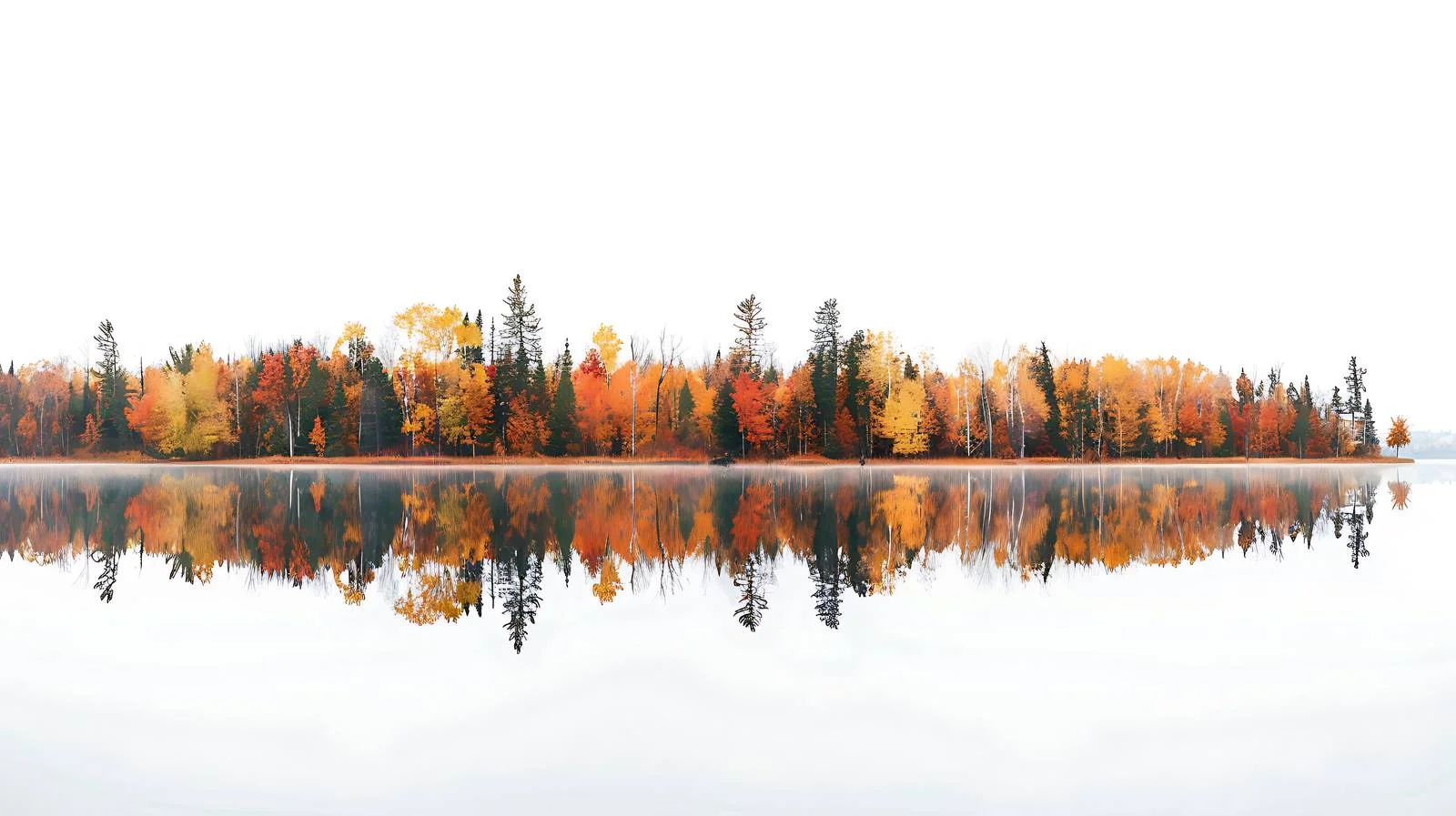 Tranquil Northern Minnesota Lake Panorama View — free download from Dotvec