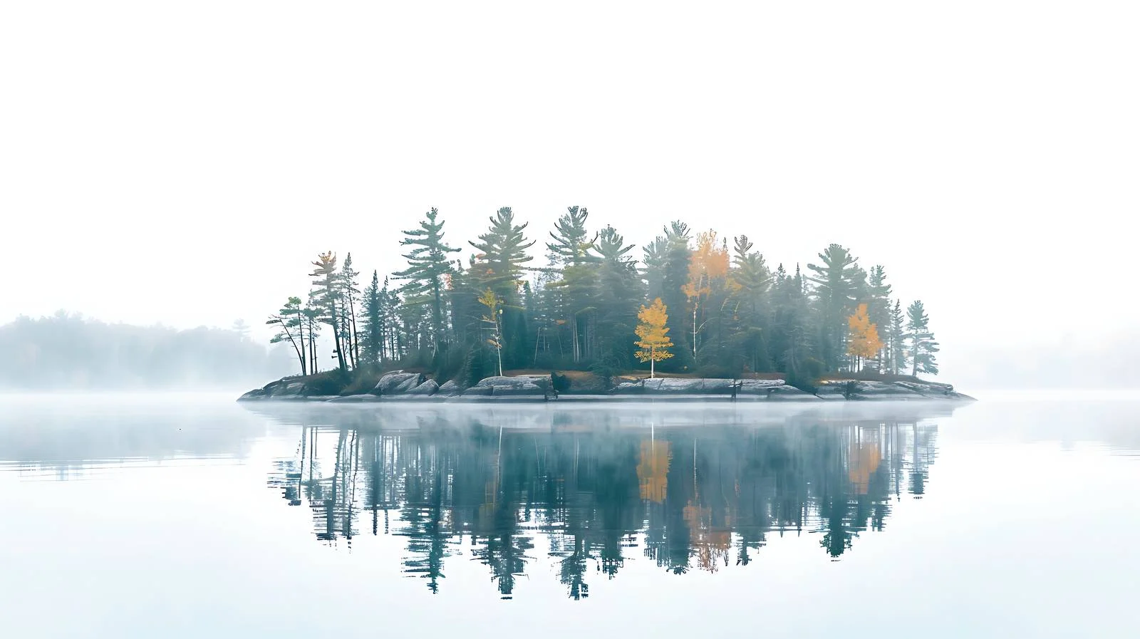 Serenity of Northern Minnesota's Blue Lake — free download from Dotvec