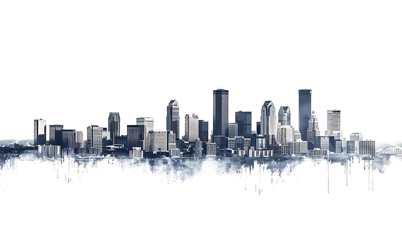 Minneapolis Skyline Panorama North View — free download from Dotvec