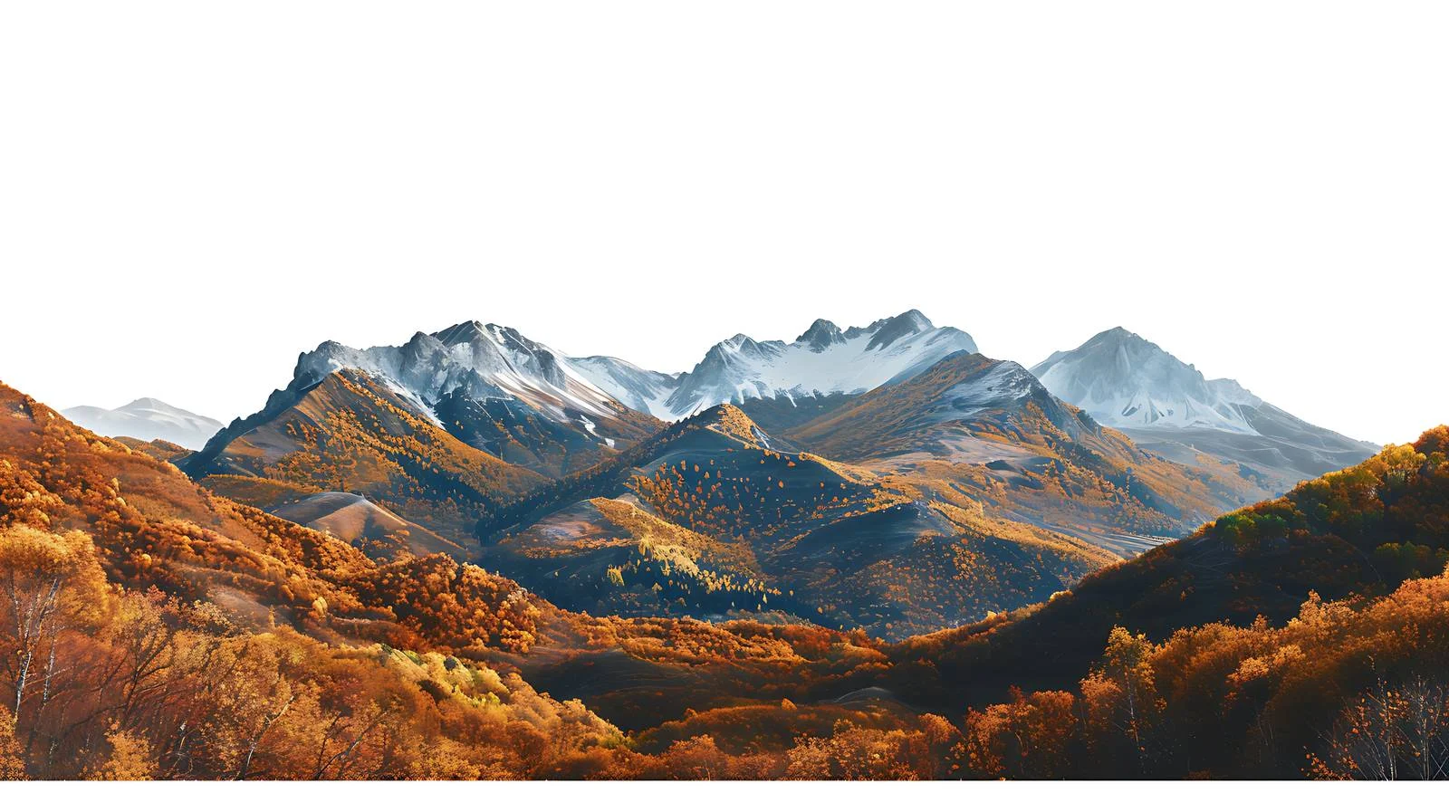 Aerial Vista of Autumn Mountains Landscape — free download from Dotvec