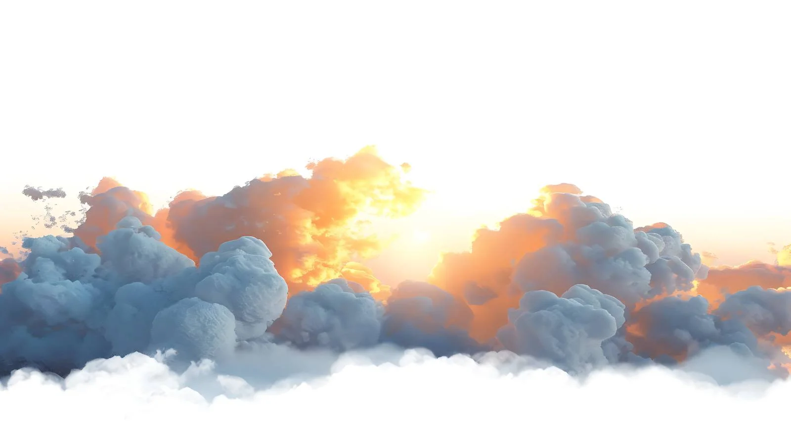 Dramatic Sunset Sky Panorama Background — free download from Dotvec