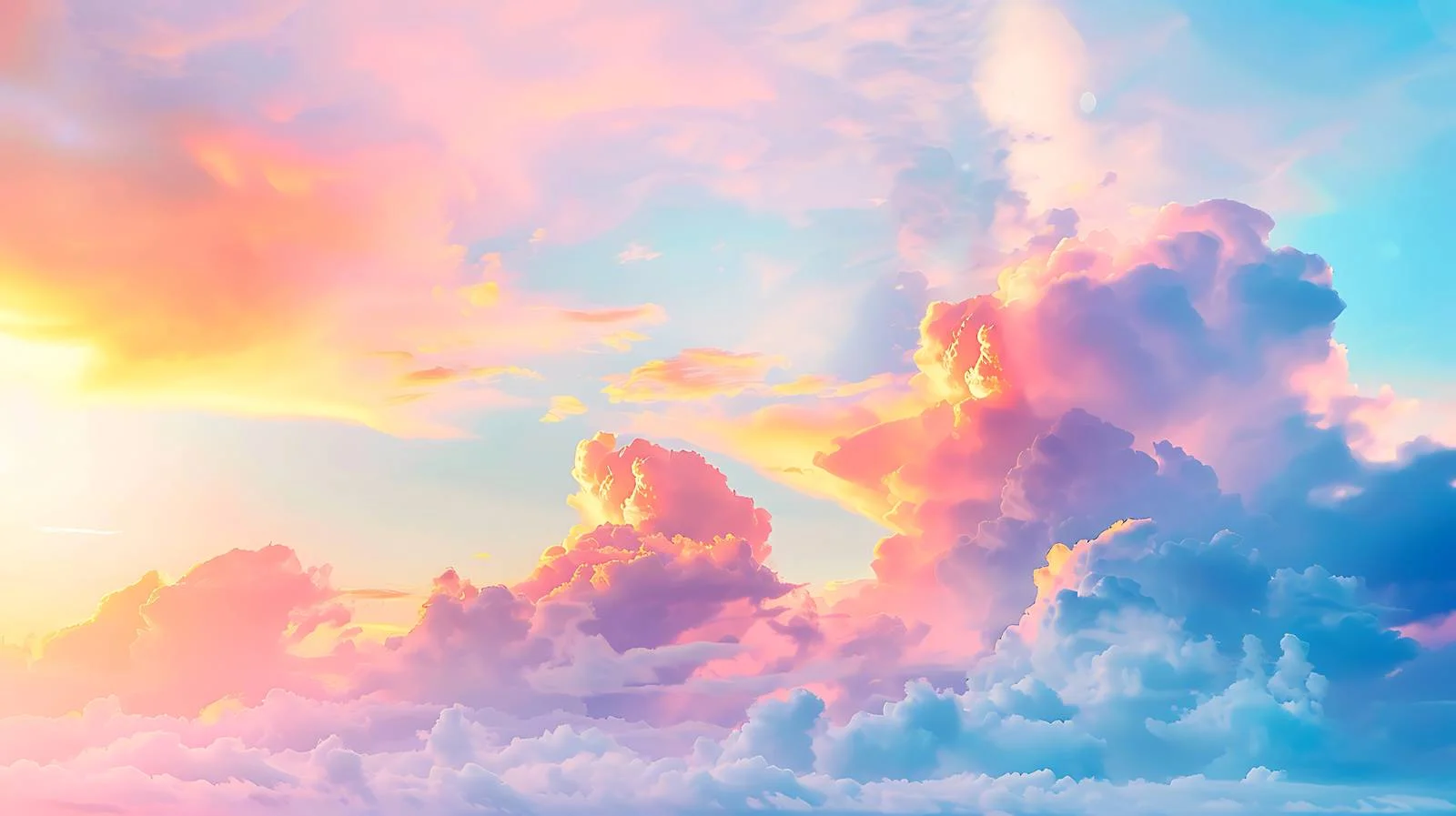 Serenity Sunset Sky Panorama — free download from Dotvec