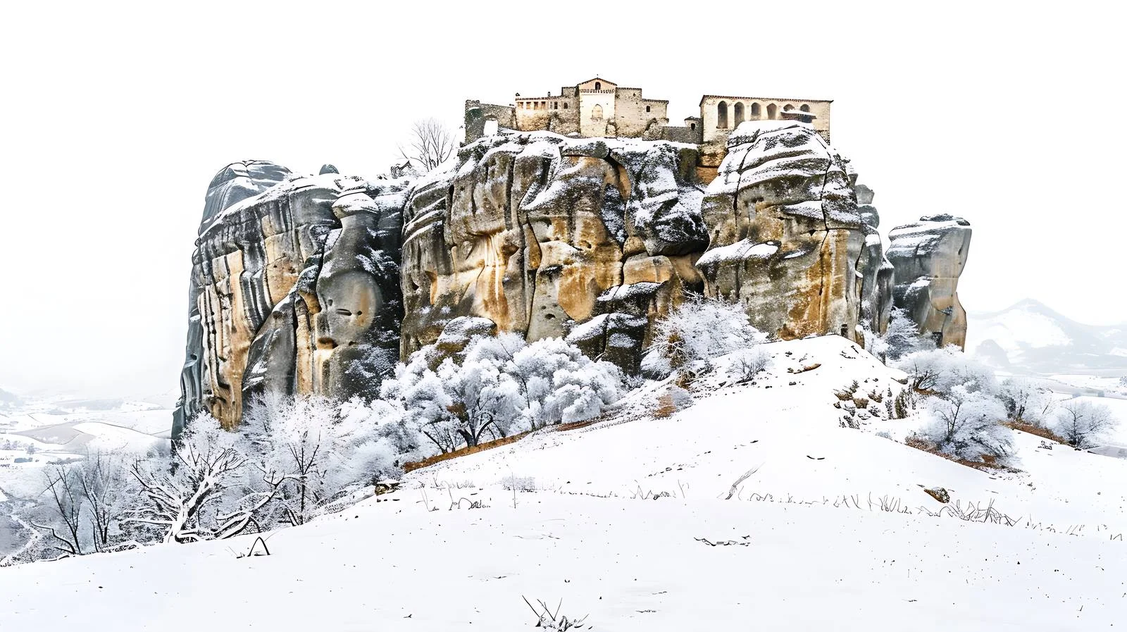 Panoramic Monastery Rock View — free download from Dotvec