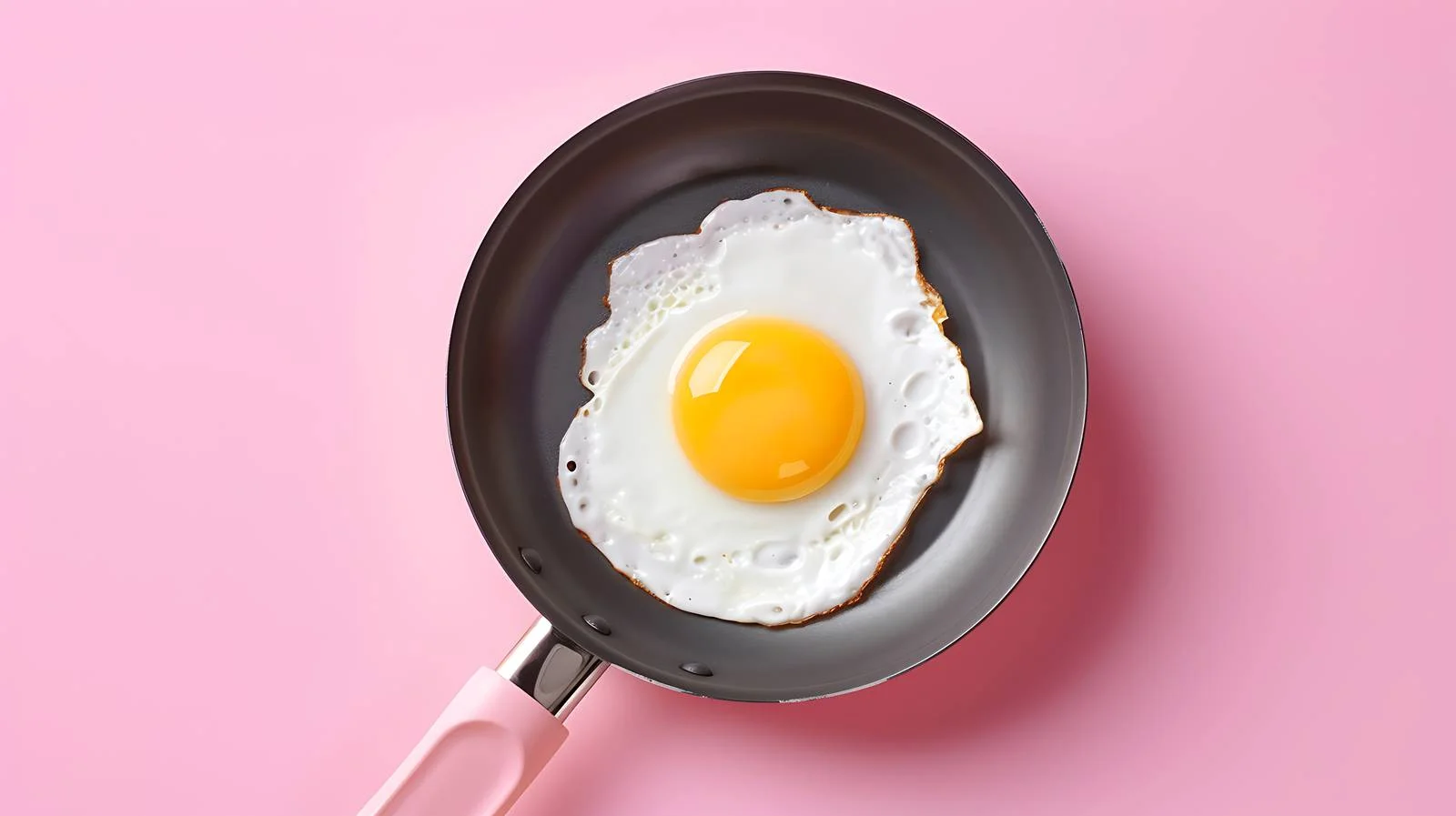 Miniature Egg Cooking on Pastel Background — free download from Dotvec