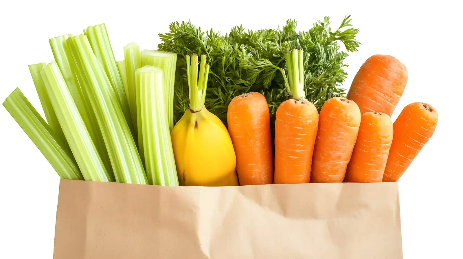 Healthy Grocery Bag with Fruits and Vegetables — free download from Dotvec