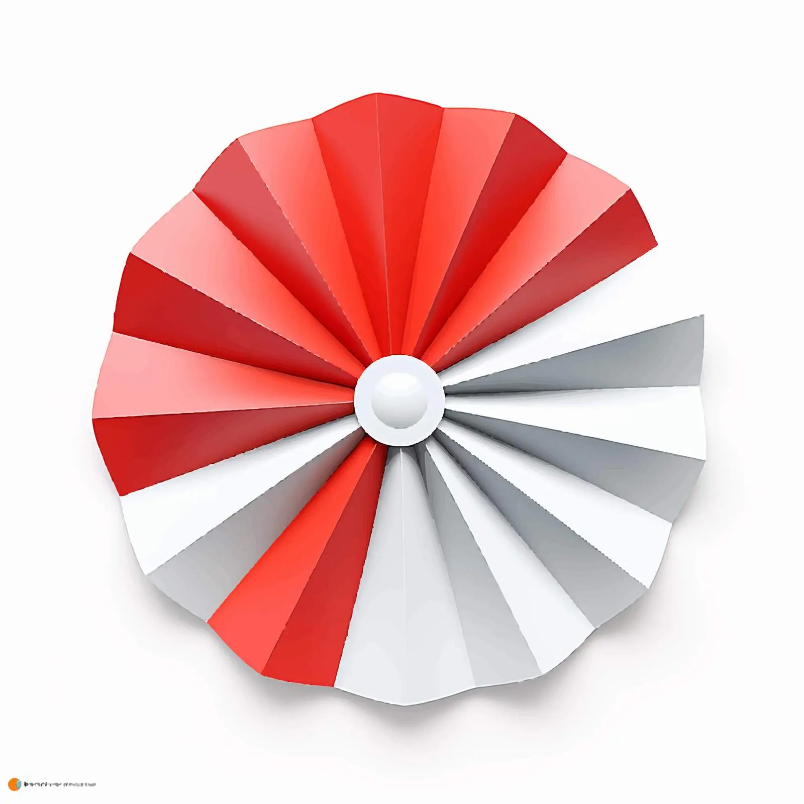 Paper Propeller Vector Illustration on White Background — free download from Dotvec