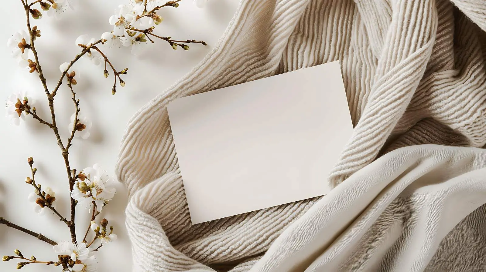 Blank Paper Sheet Card for Branding Invitations — free download from Dotvec