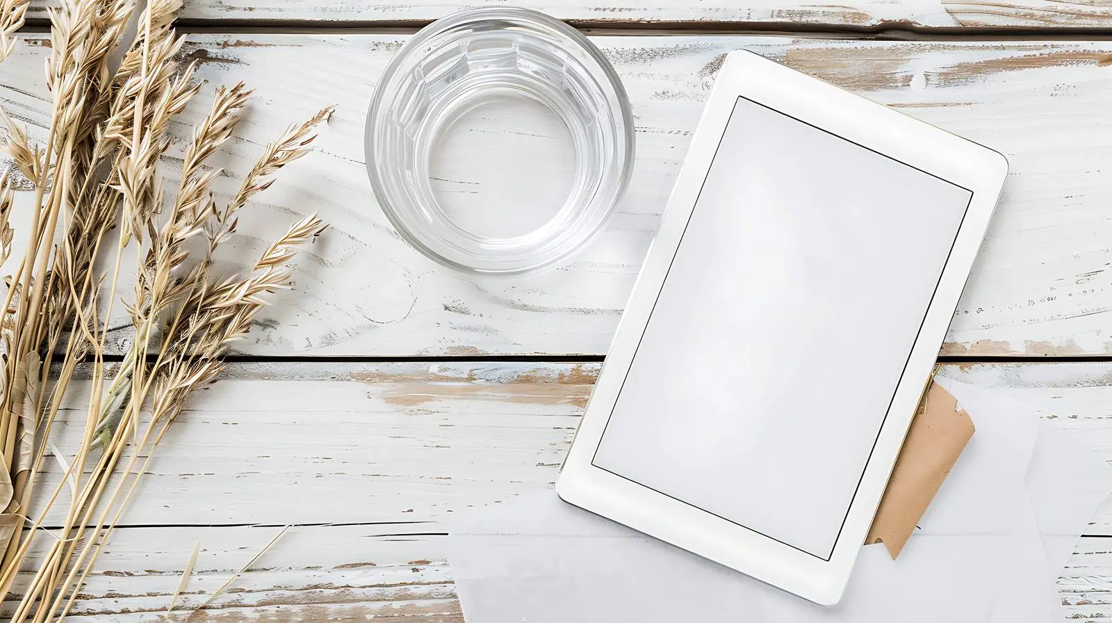 Notes on Paper with Water and Tablet — free download from Dotvec