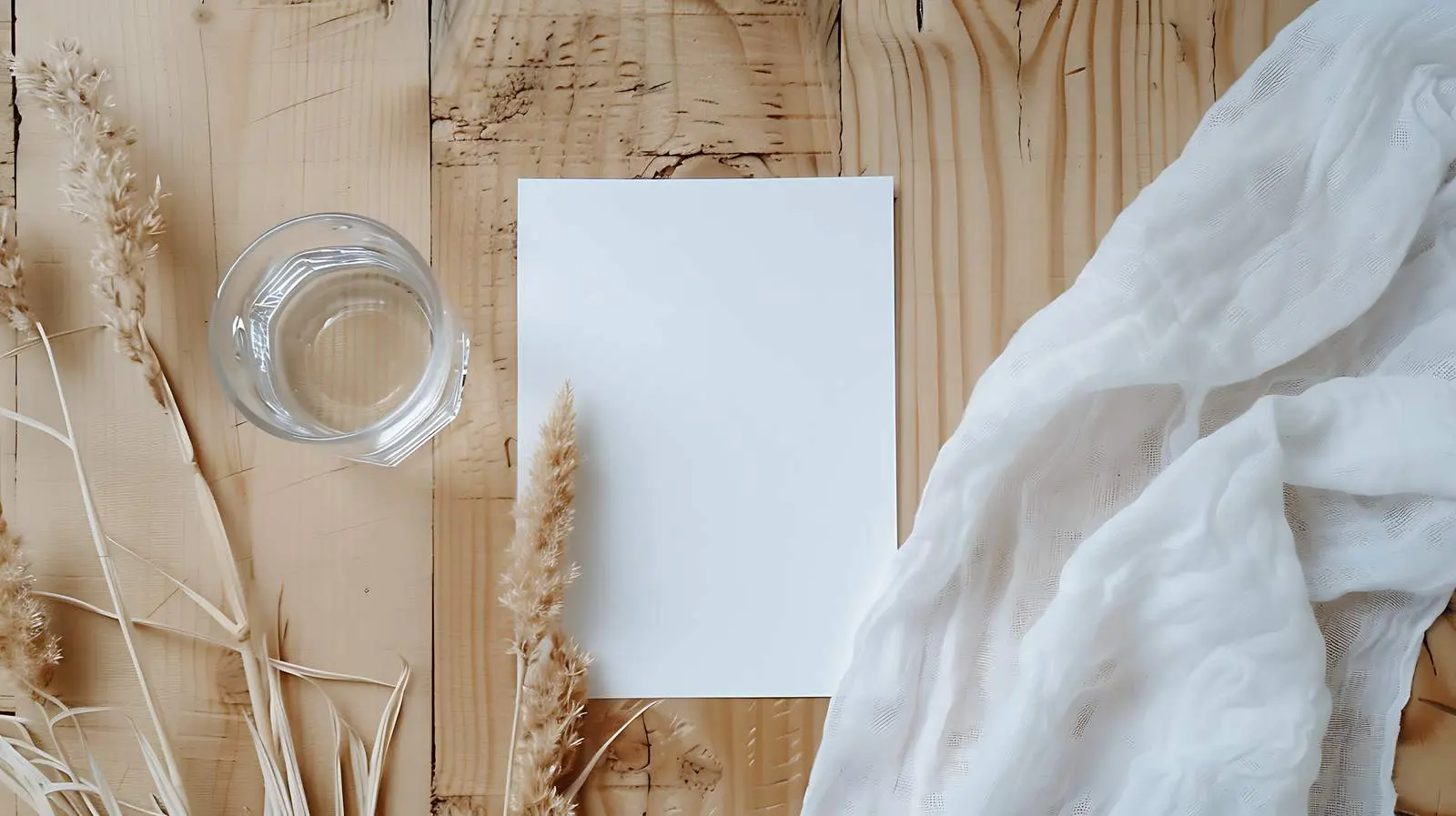 Notepad and Glass of Water on Tablet — free download from Dotvec