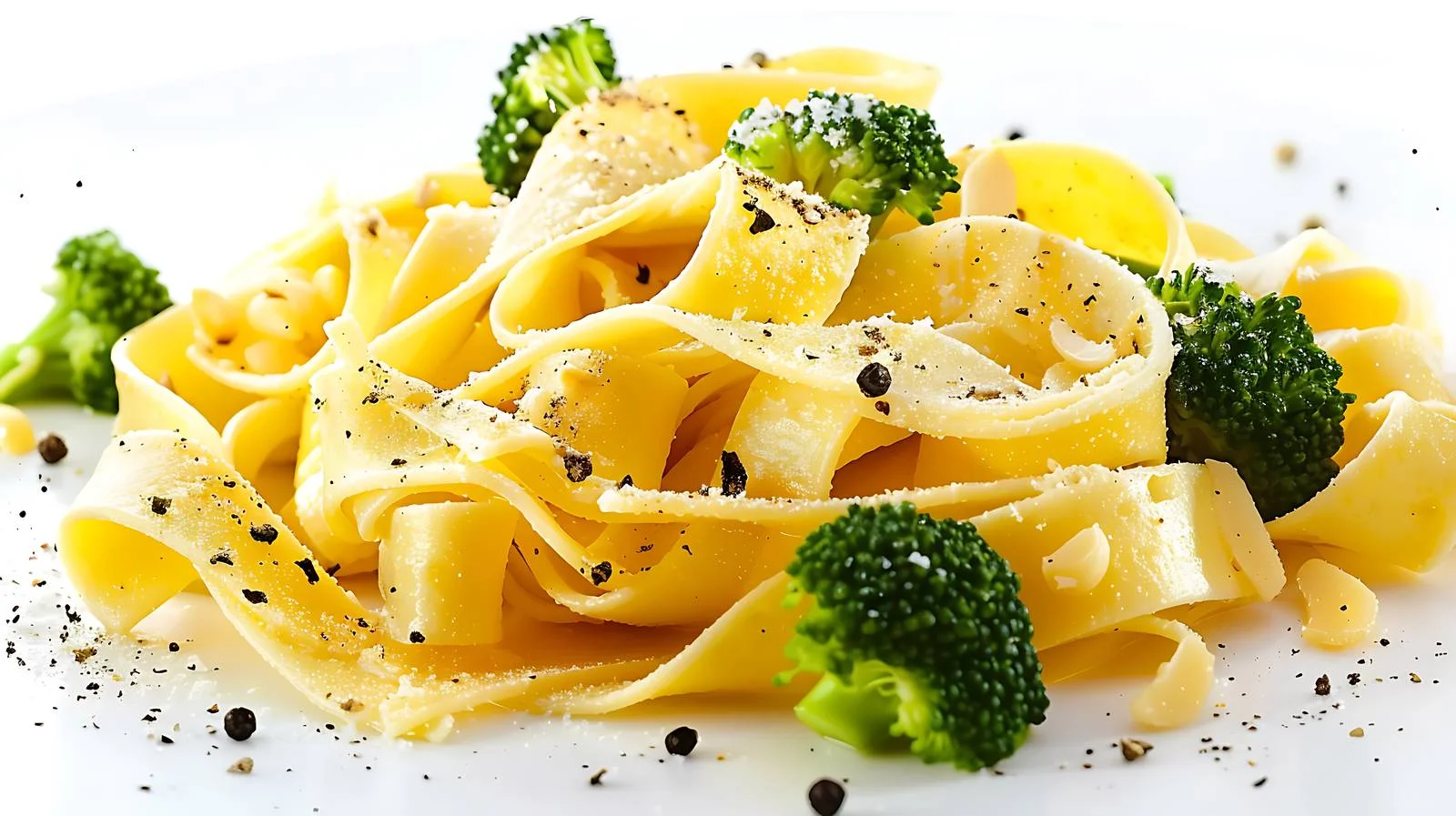 Decadent Pappardelle Pasta with Four Cheese — free download from Dotvec