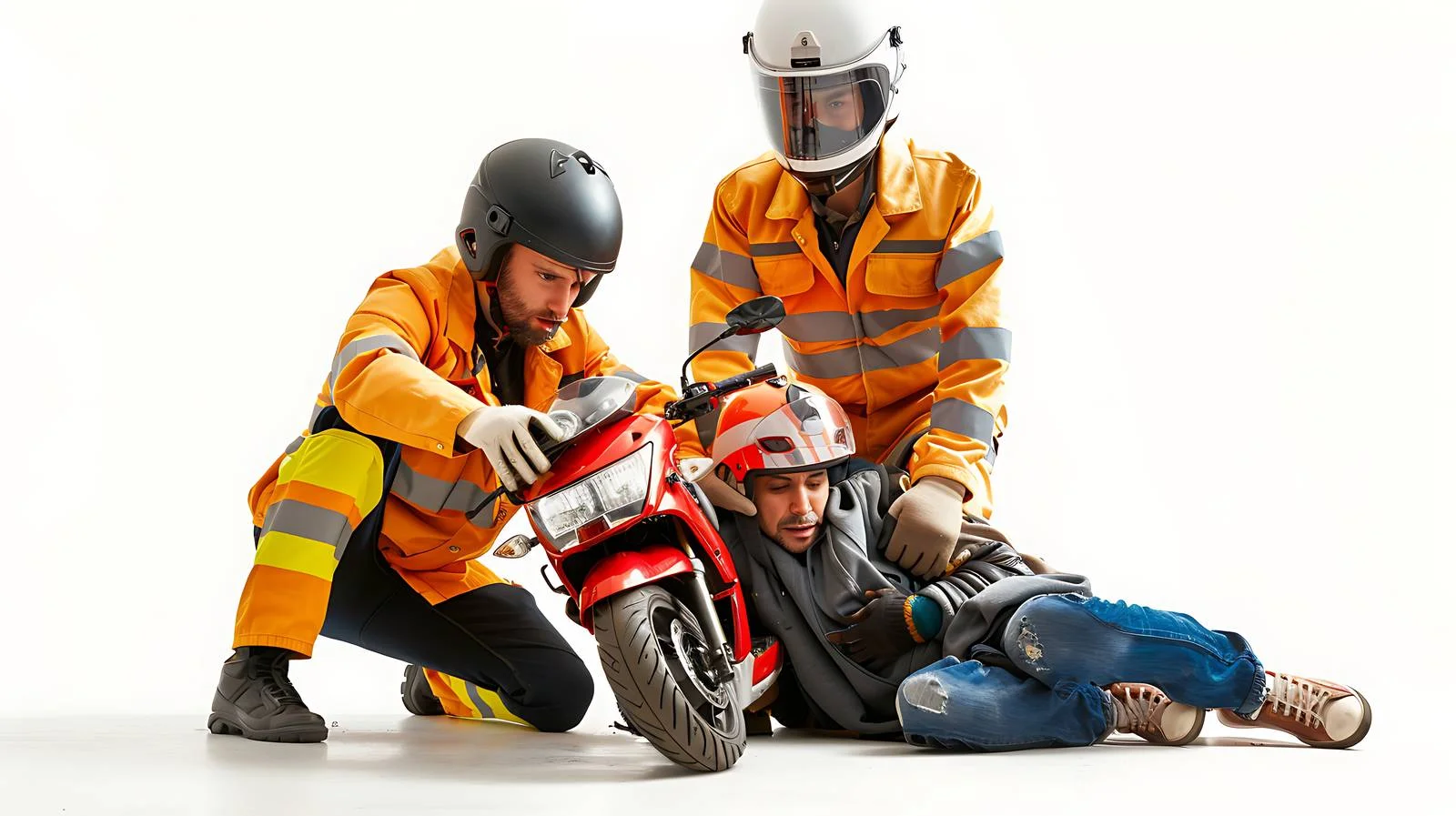 Emergency Response for Scooter Crash Victim — free download from Dotvec