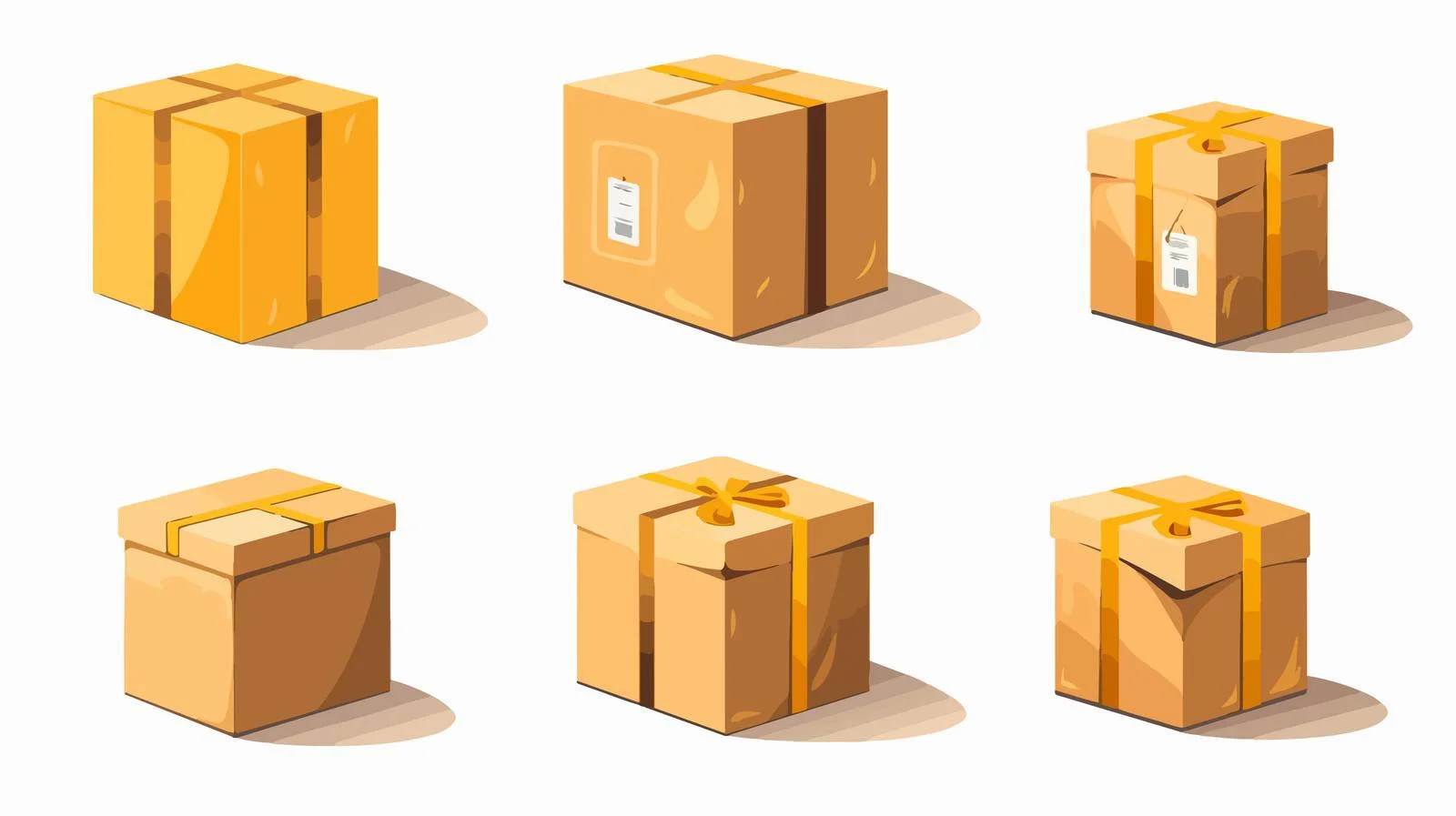 Online Delivery Parcel Boxes — free download from Dotvec
