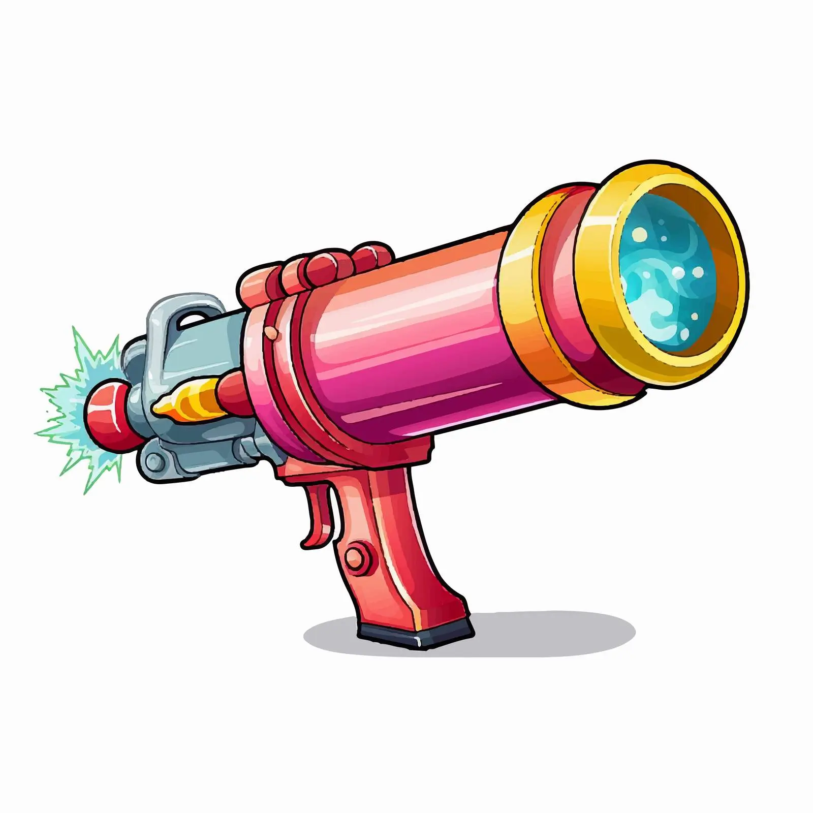 Cartoon Party Cannon Clip Art Vector — free download from Dotvec
