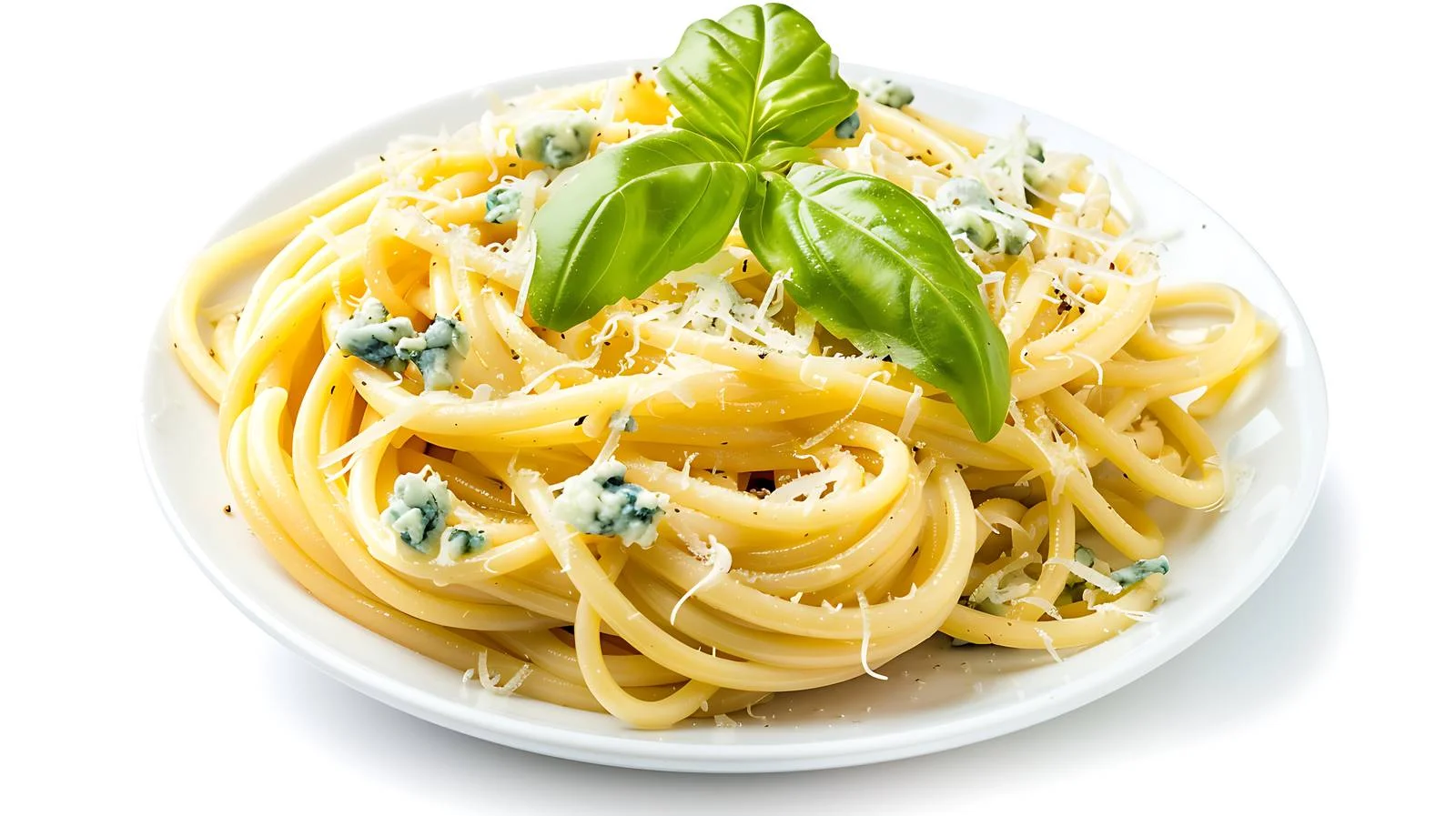 Gorgonzola Pasta on White Background — free download from Dotvec
