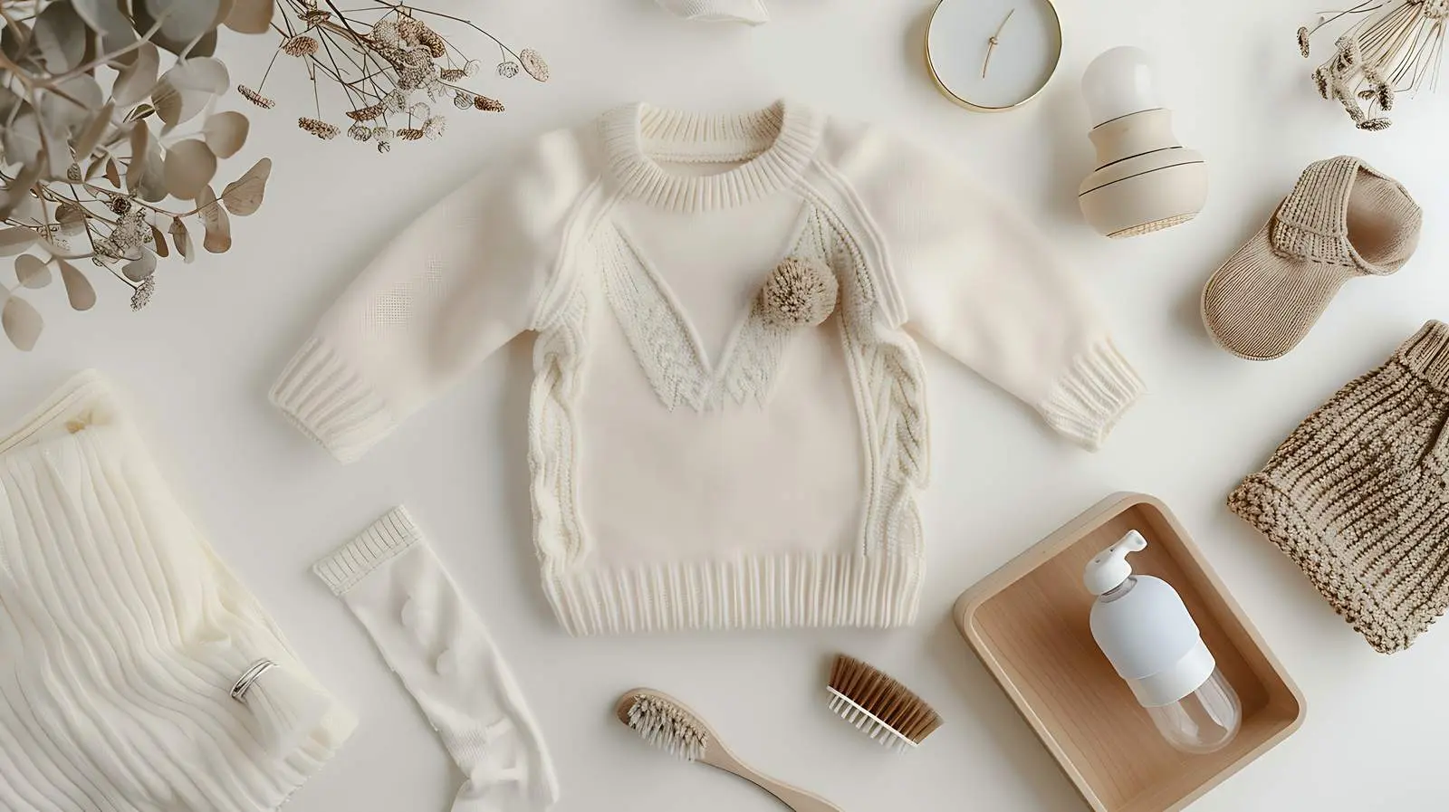 Cozy Scandinavian Stylish Baby Nursery Decor — free download from Dotvec