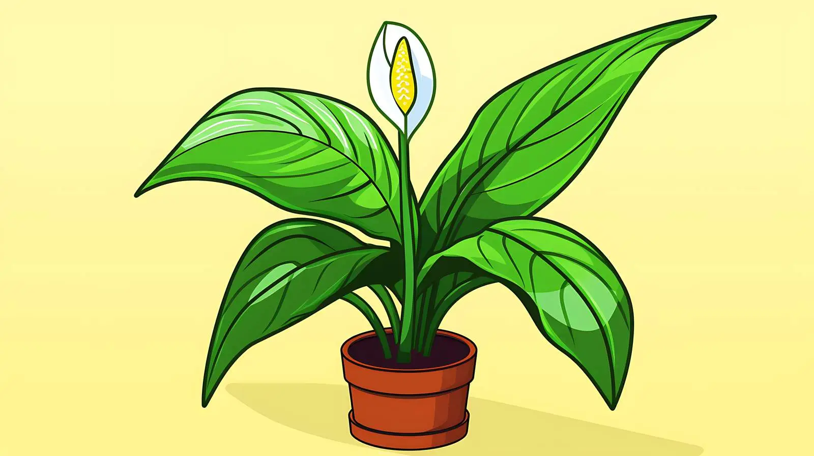 Peace Lily Icon — free download from Dotvec
