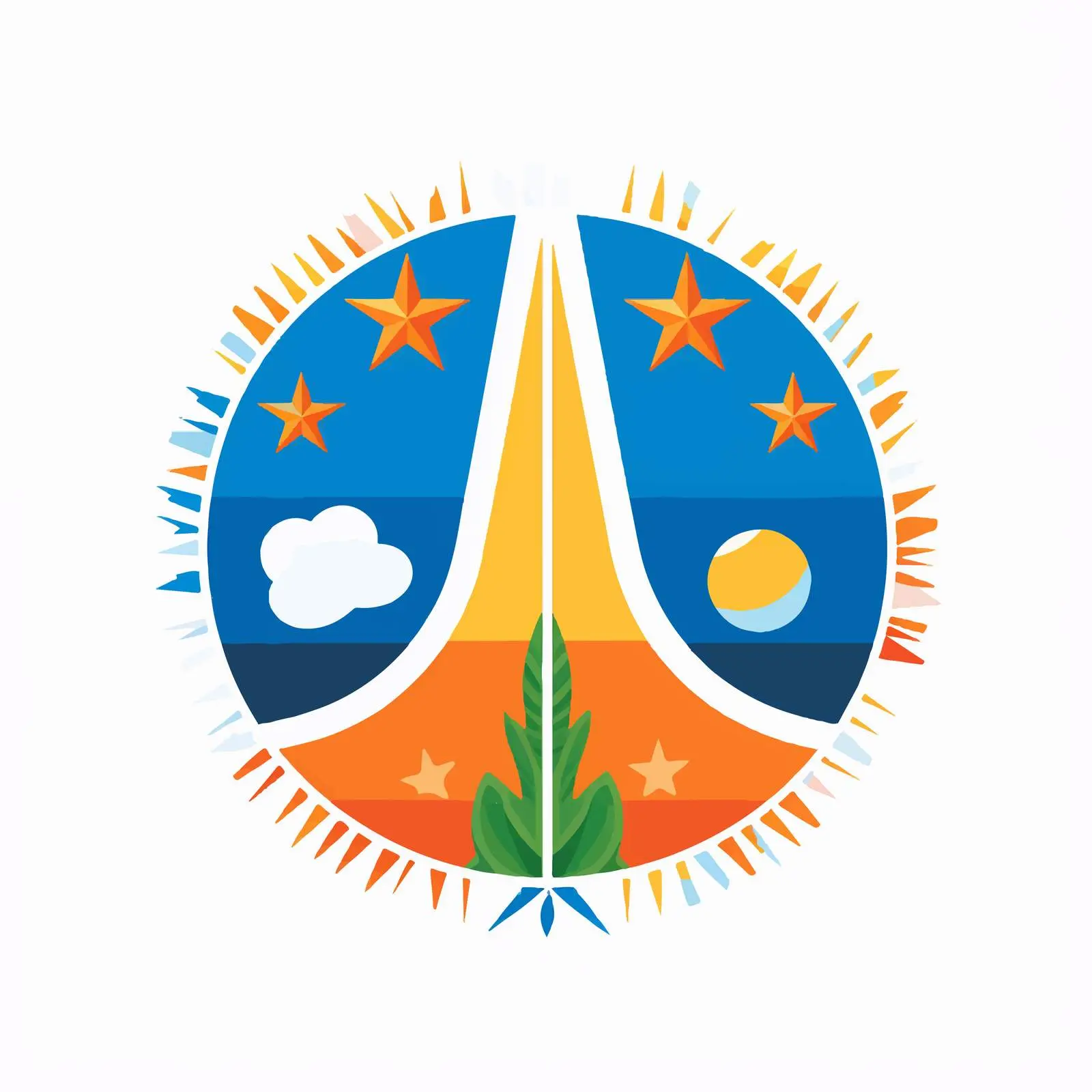 Colorful Peace Symbols Inspired by National Flags — free download from Dotvec