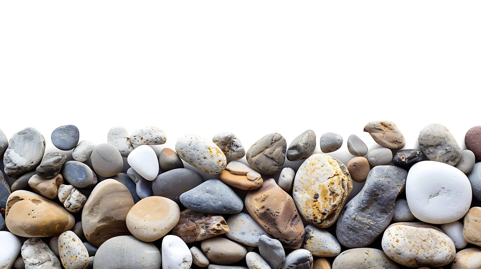 Rounded Natural Pebble Beach Background Stones — free download from Dotvec