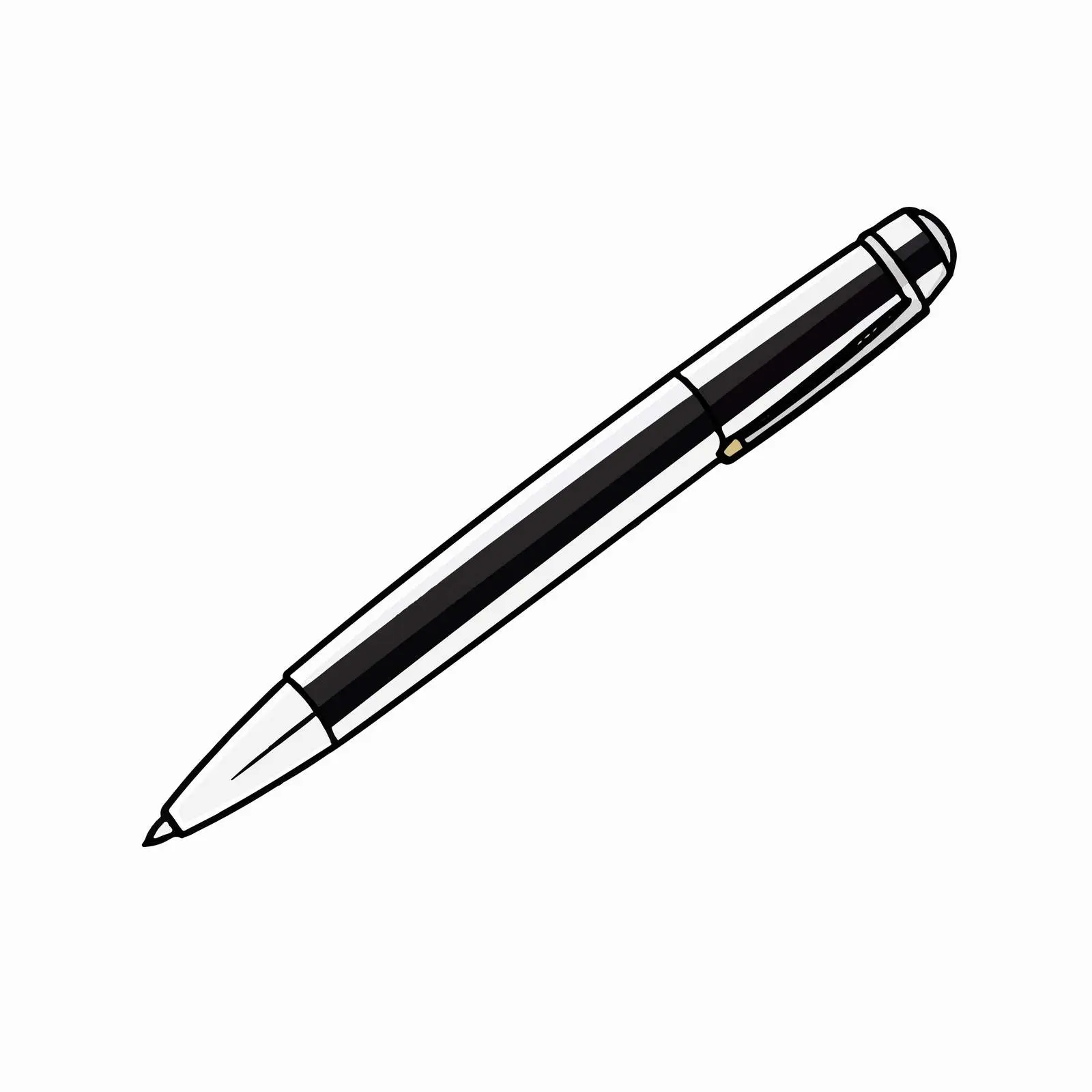 Cartoon Pen Vector Illustration Isolated Design — free download from Dotvec