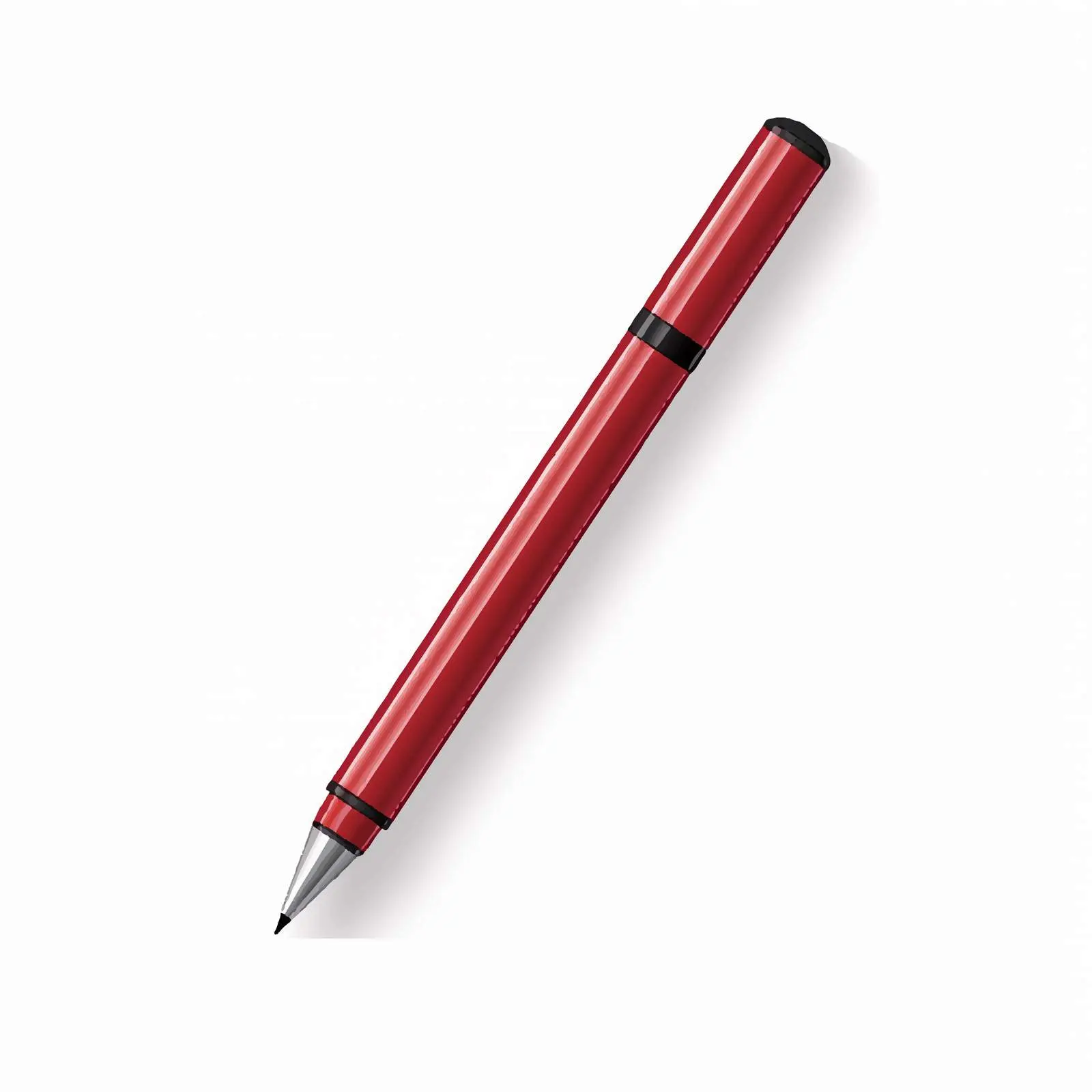 Top View Pen Vector Illustration on White Background — free download from Dotvec