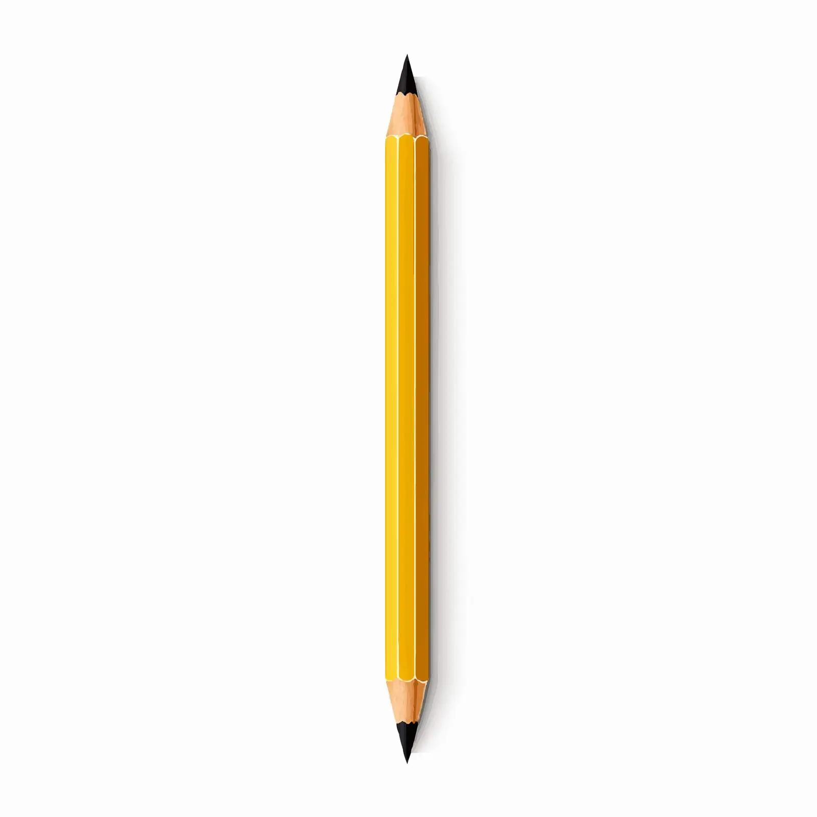 Pencil Line Vector Illustration on White Background – free sketching image from Dotvec