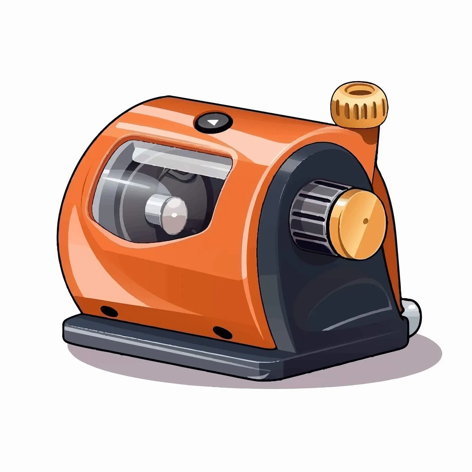 Cartoon Pencil Sharpener Vector Illustration — free download from Dotvec