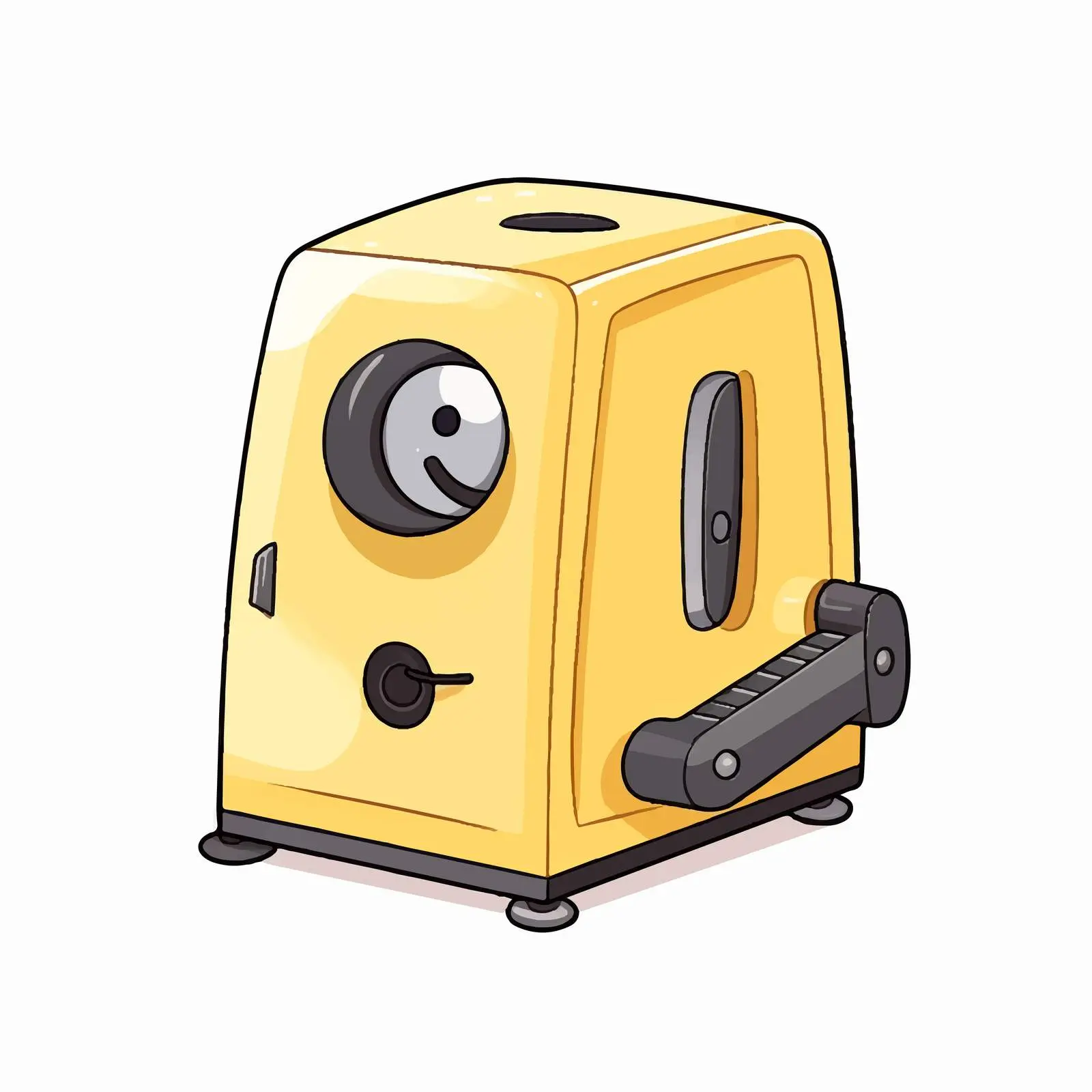 Cartoon Pencil Sharpener Vector Illustration — free download from Dotvec
