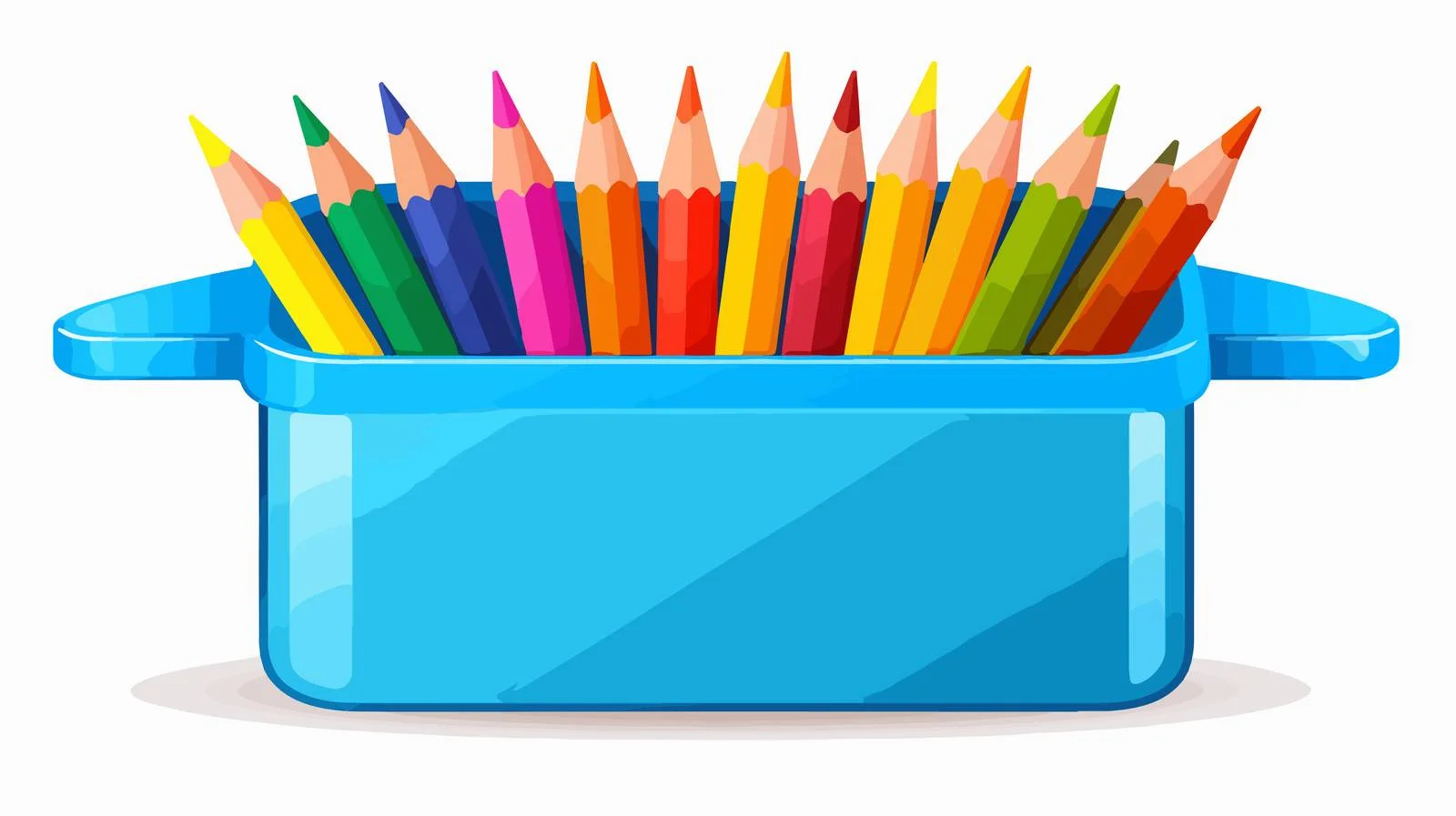 Professional Pencil Box Illustration — free download from Dotvec