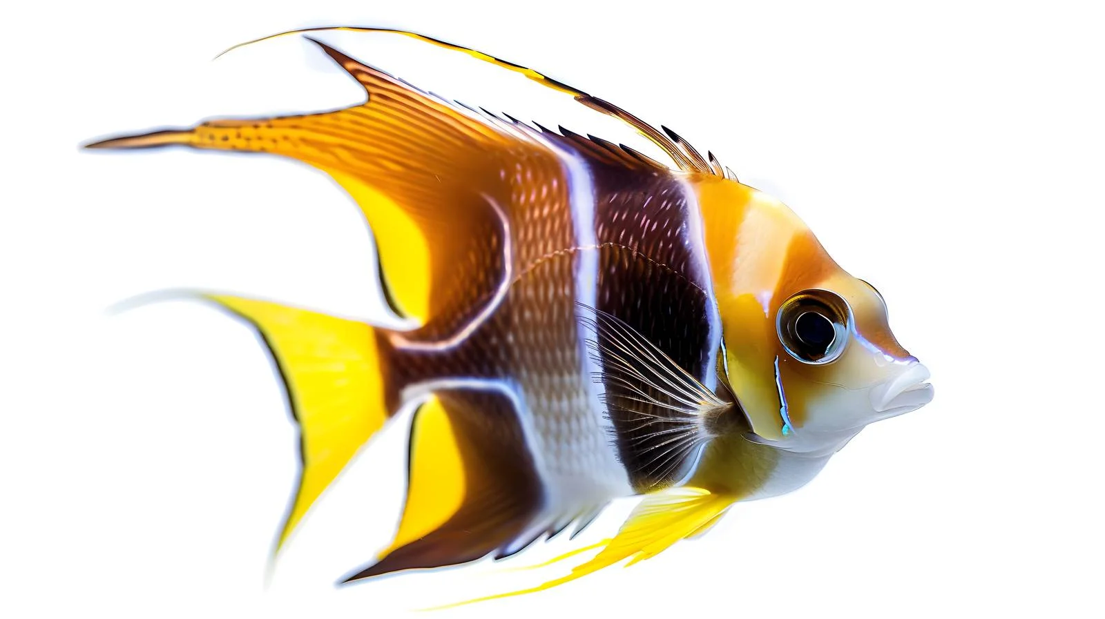 Pennant Coralfish Swimming Image — free download from Dotvec