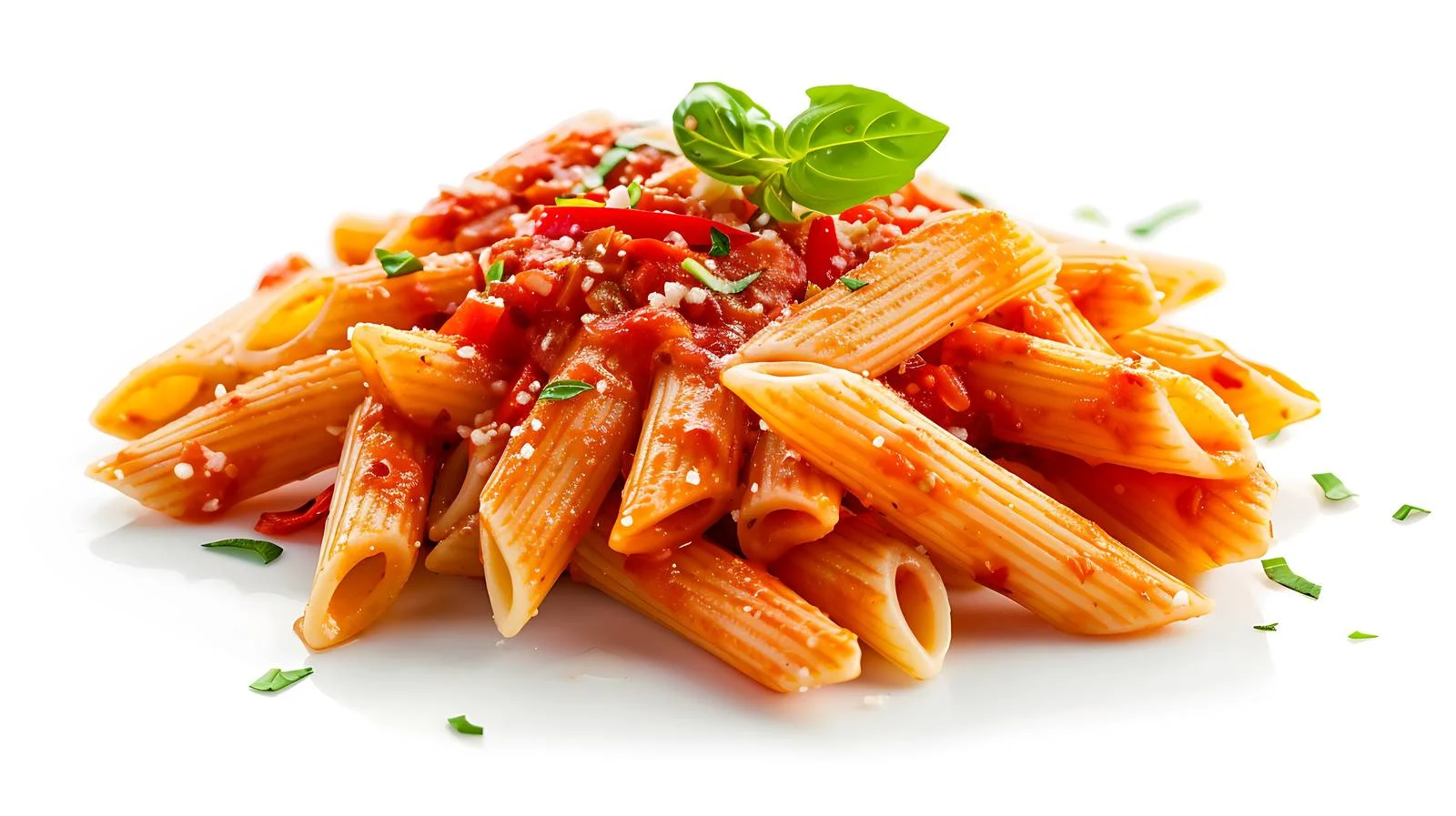 Spicy Arrabiata Penne Pasta Dish — free download from Dotvec