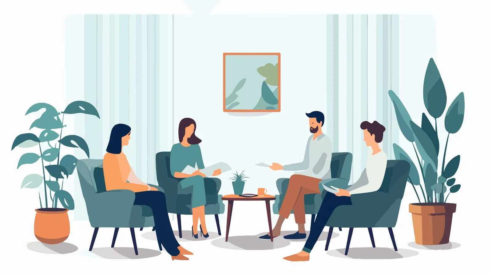 Therapeutic Sessions: Group Mental Health Support — free download from Dotvec