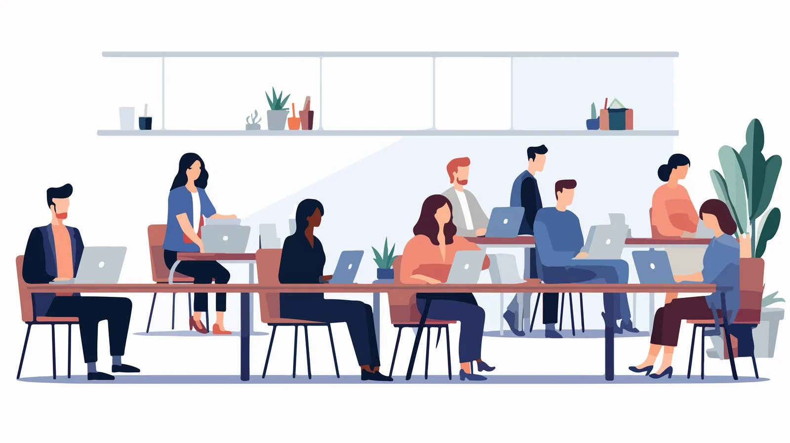 Collaborative Work in Contemporary Office Setting — free download from Dotvec