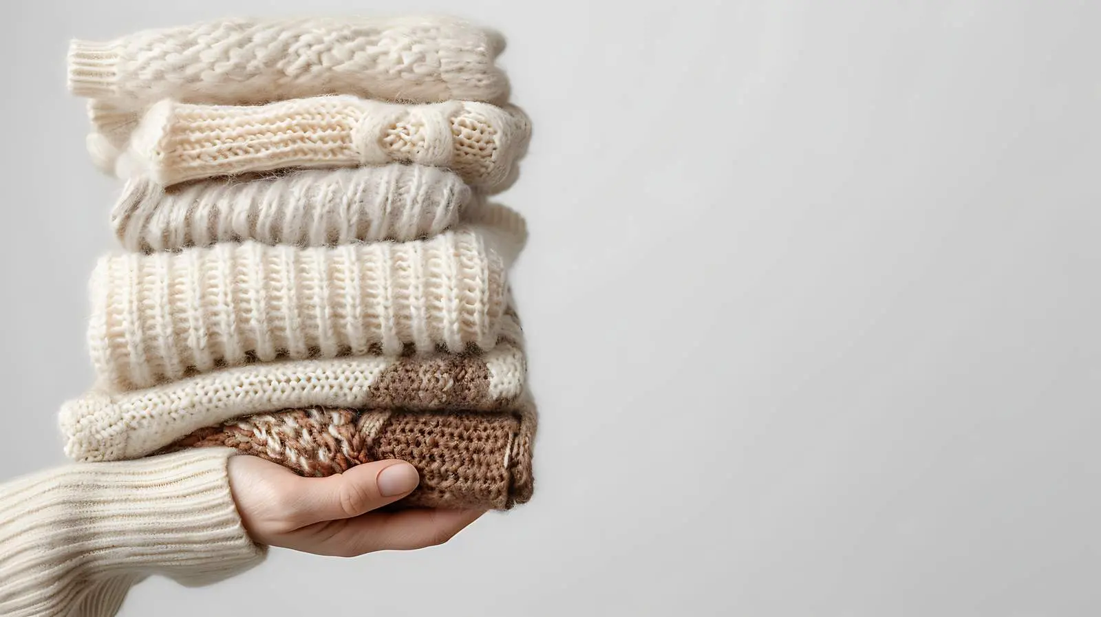 Elegant Newborn Baby Clothes in Stylish Stack — free download from Dotvec