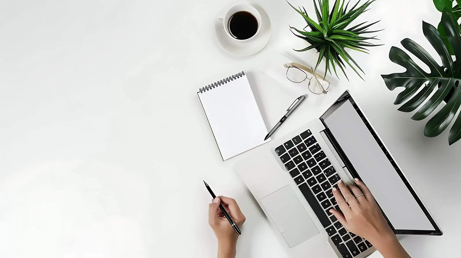 Person Writing or Drawing in Notebook — free download from Dotvec