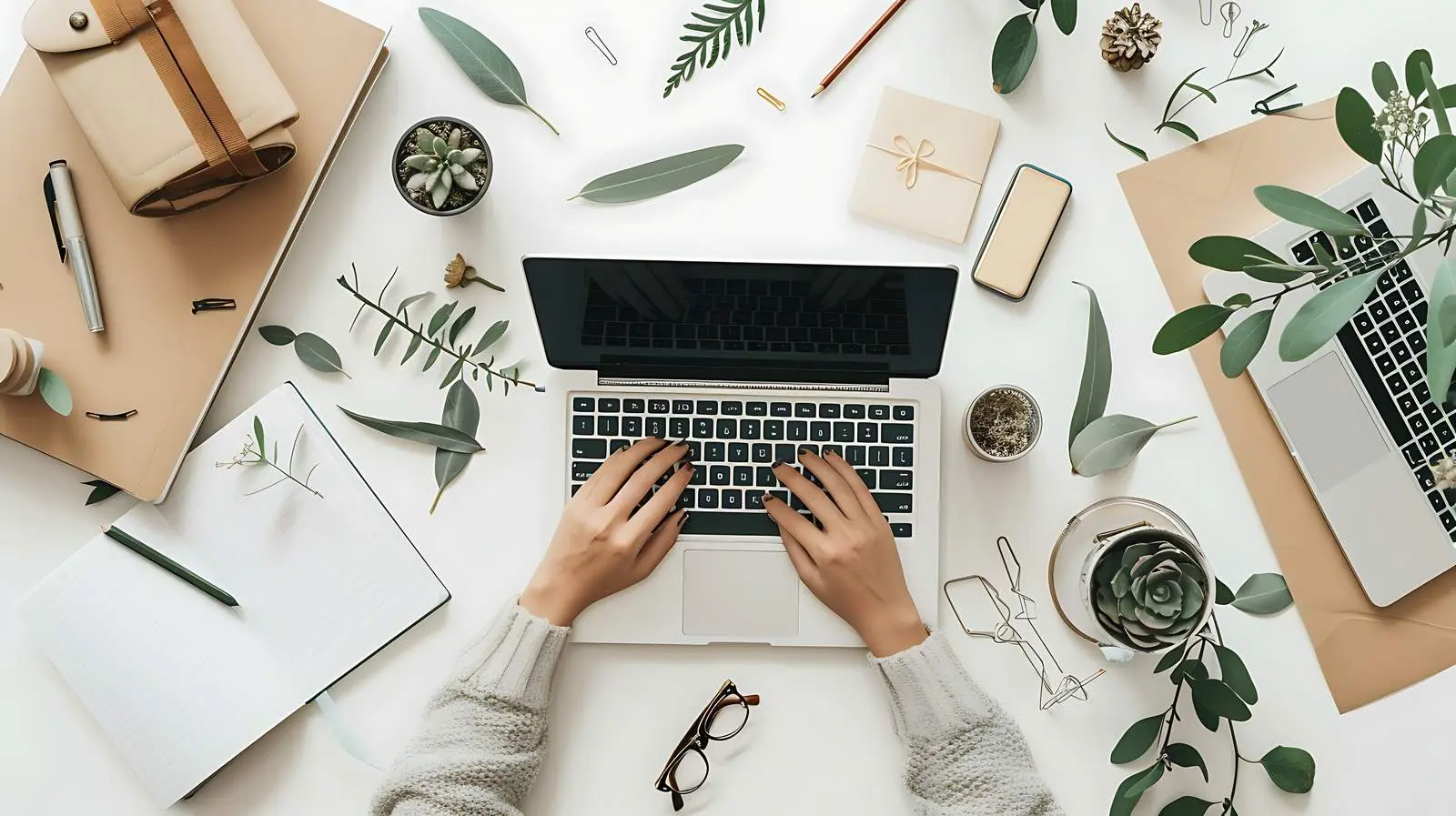 Person Writing or Drawing in Notebook — free download from Dotvec