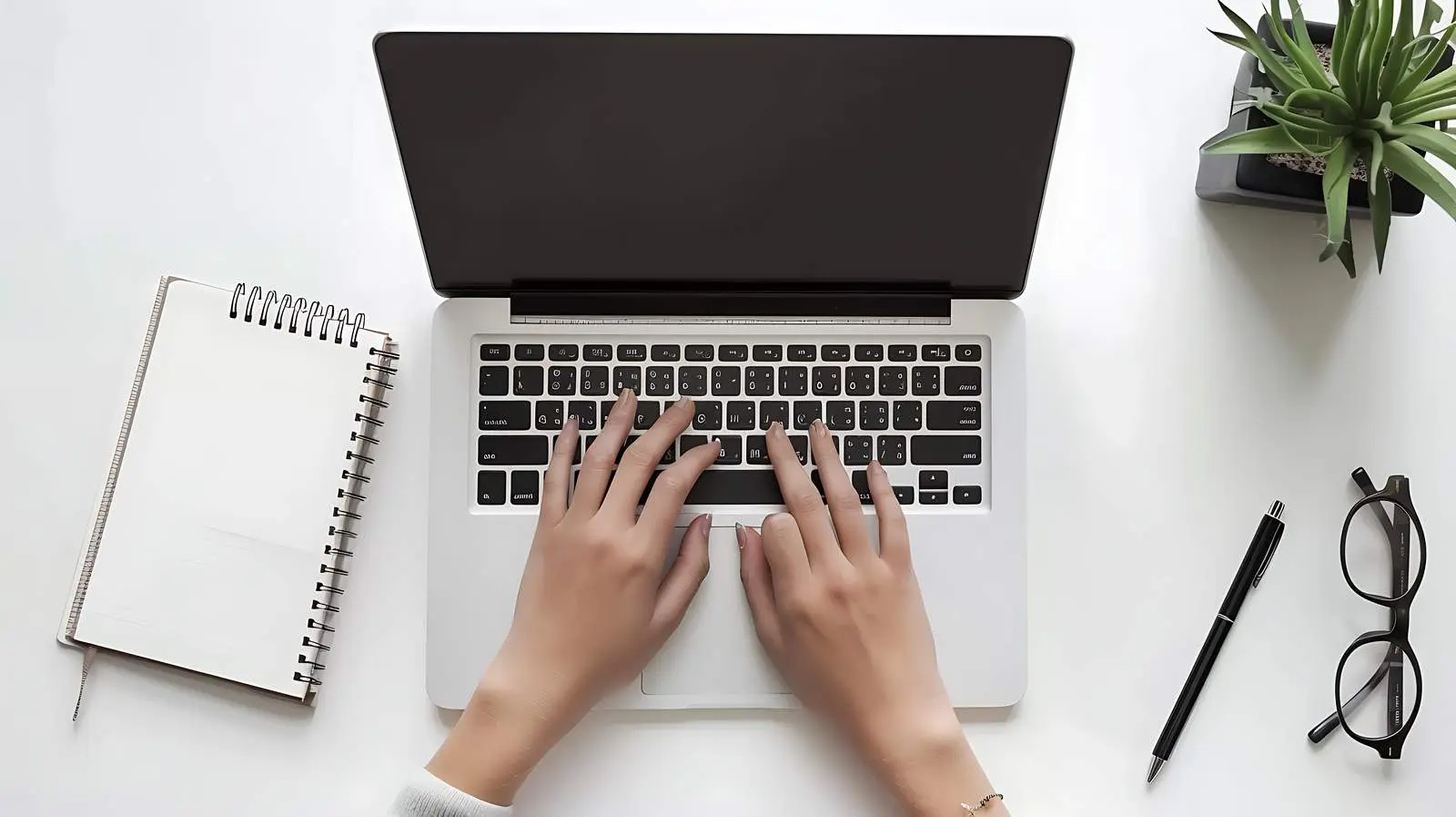 Person Writing or Drawing in Notebook – free sketching image from Dotvec