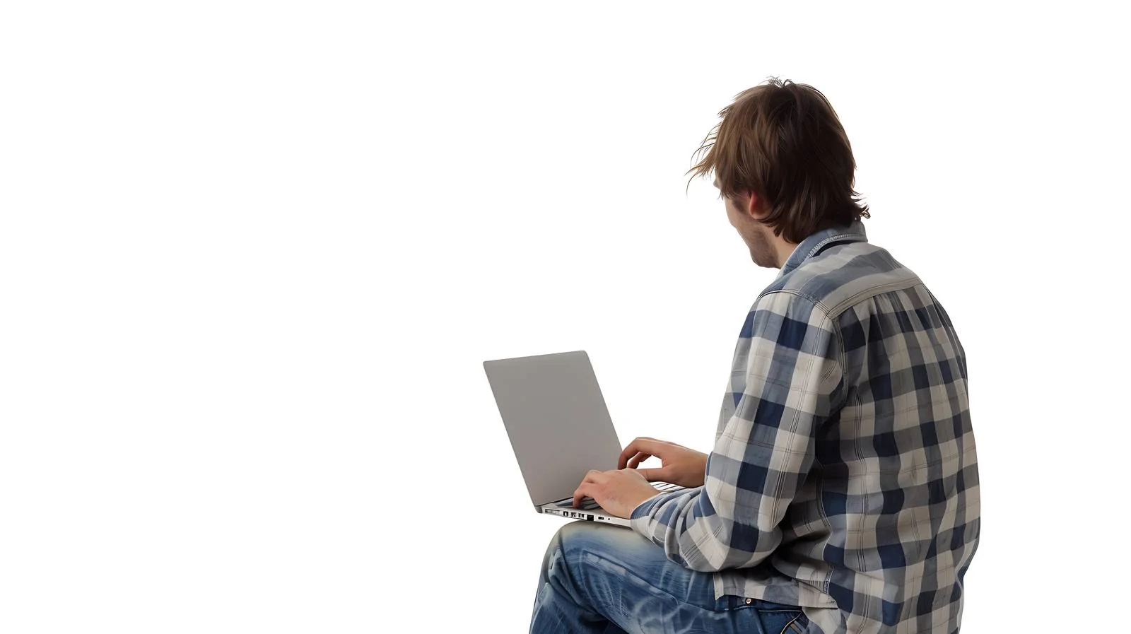 Professional Distraction-Free Laptop Work Setup — free download from Dotvec