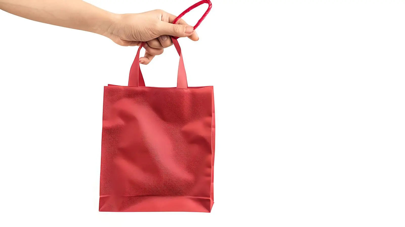 Person Holding Red Craft Shopping Bag – free sale image from Dotvec