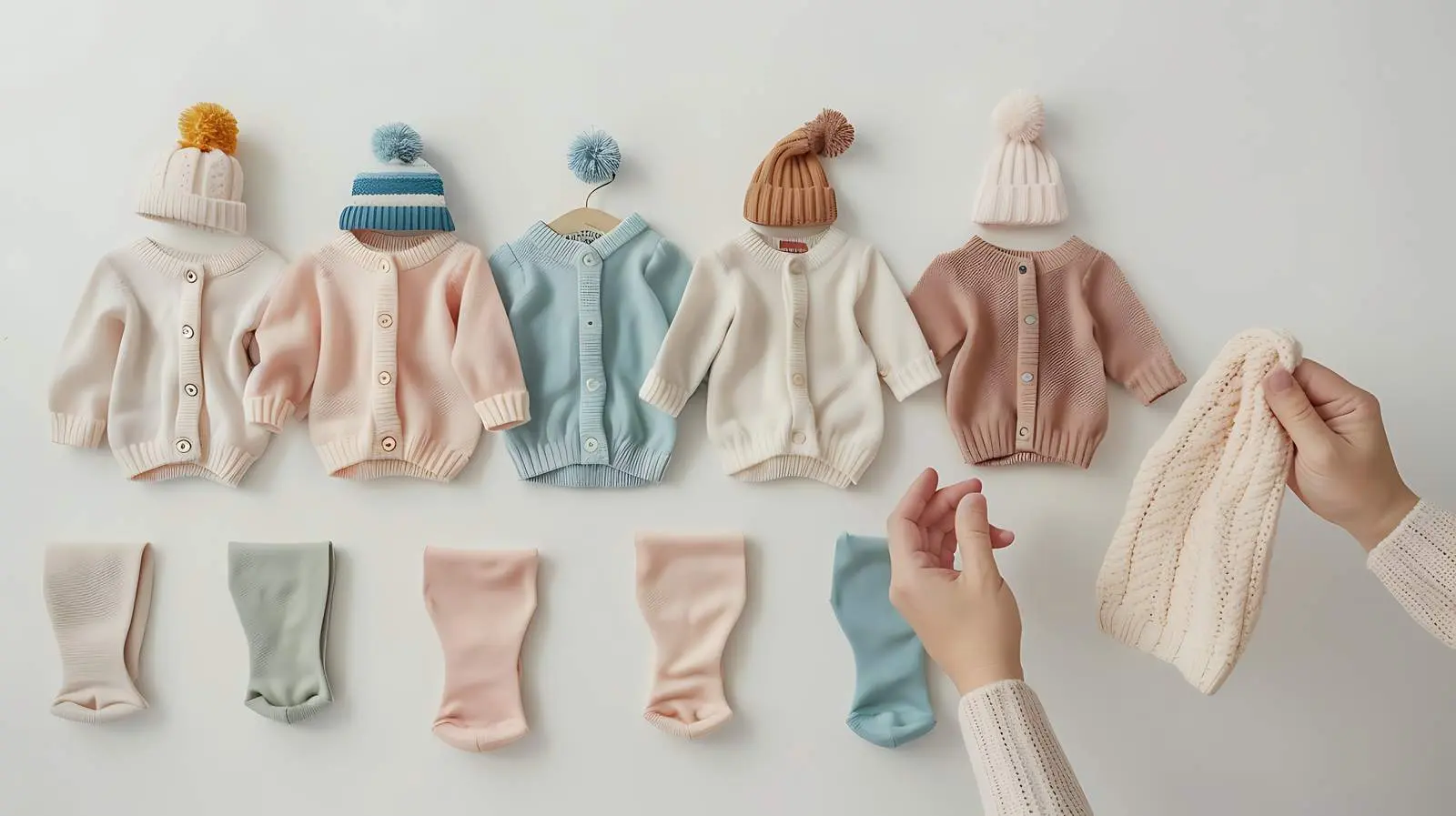 Cozy Hygge Pastel Clothes and Socks – free everyday outfits image from Dotvec
