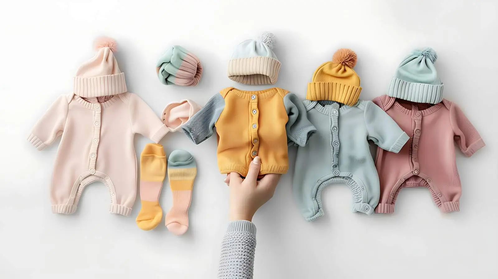 Cozy Hygge Pastel Clothes and Socks — free download from Dotvec