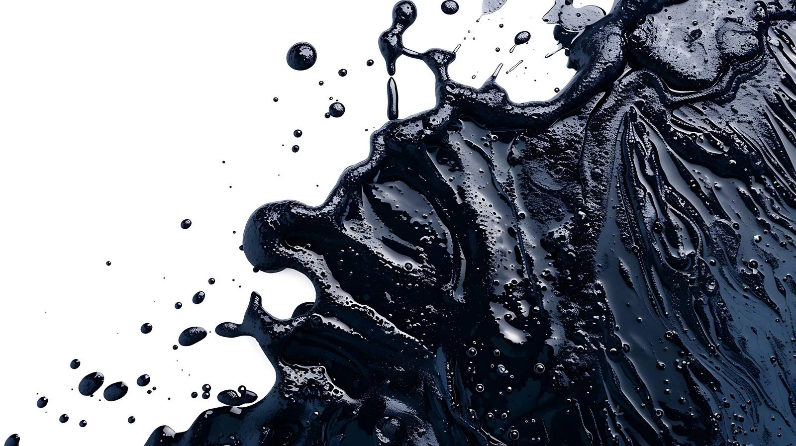 Petroleum spill on wet asphalt abstract design — free download from Dotvec