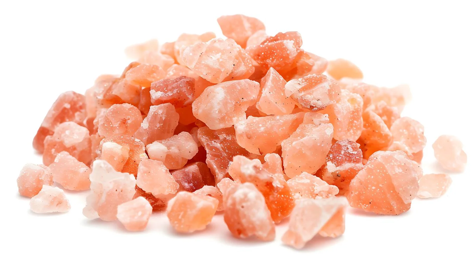 Himalayan Salt Grains on White Background — free download from Dotvec